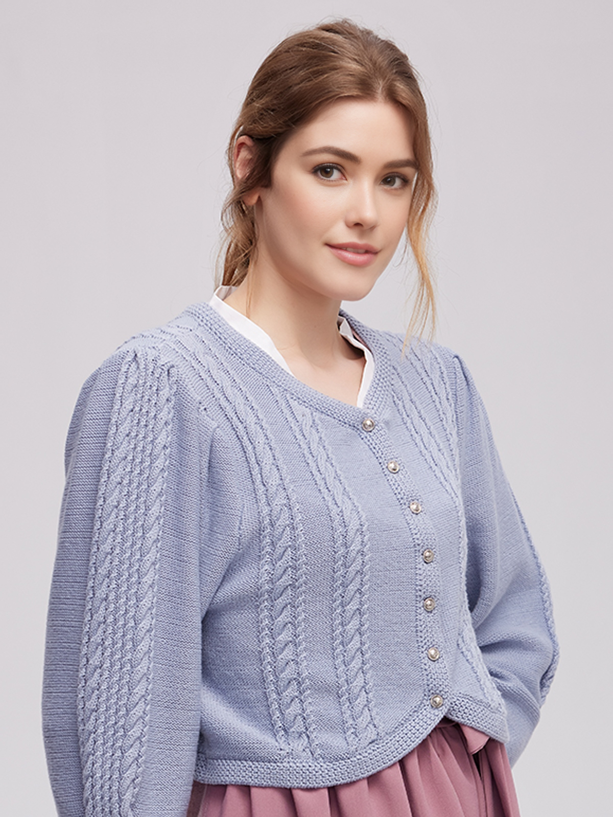 Ehreer Dirndl in Blau