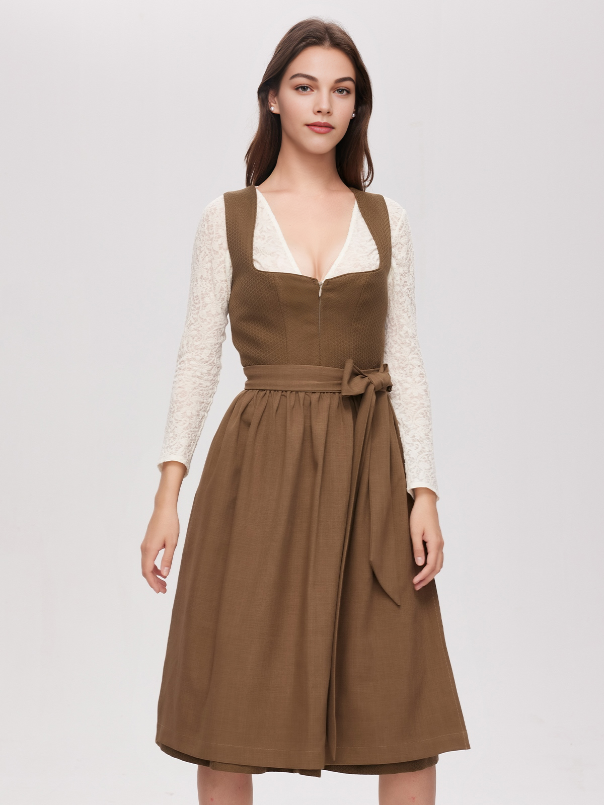 Dirndl Mini in Grün