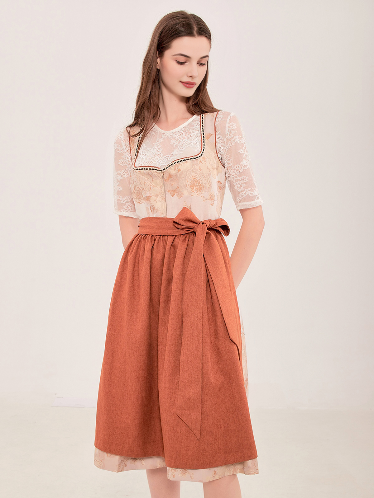 Stockerpoint Dirndl Grün in eleganter Ausführung